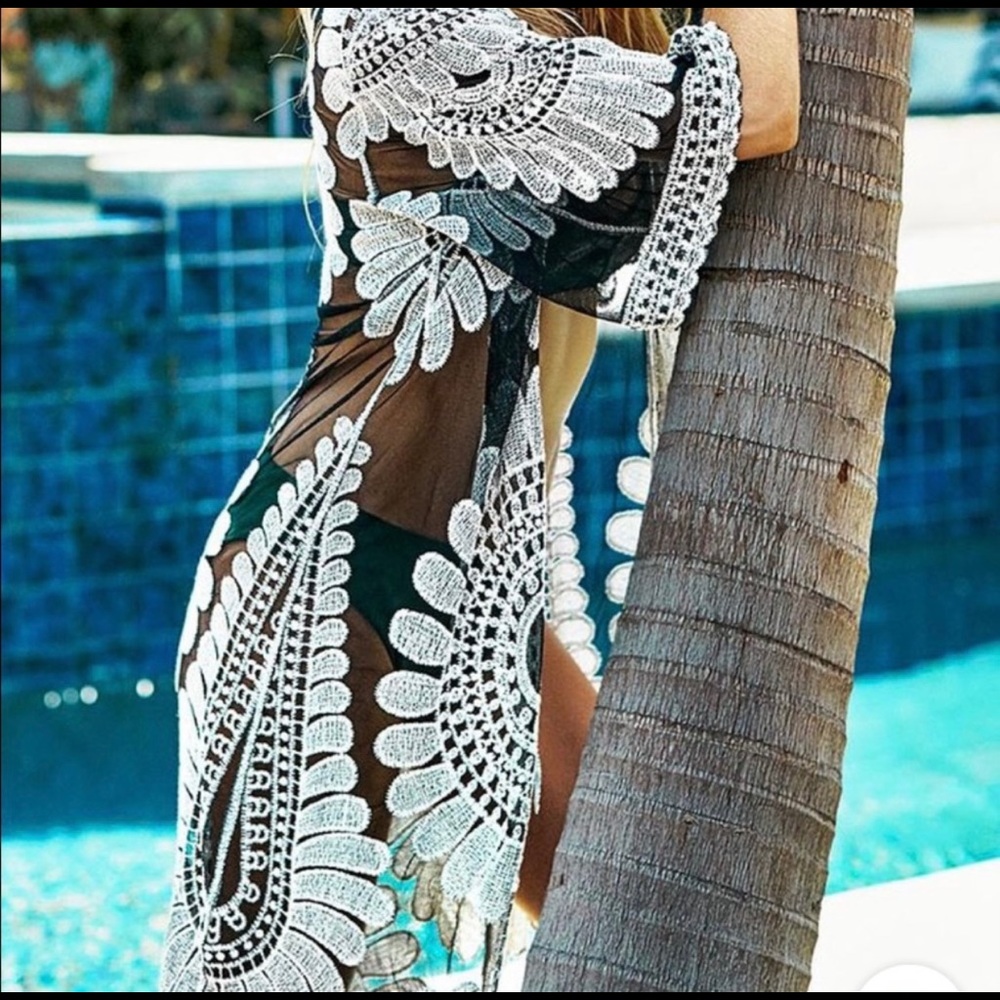 Crochet coverup
